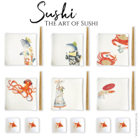 the art of Sushi, 6 persoons